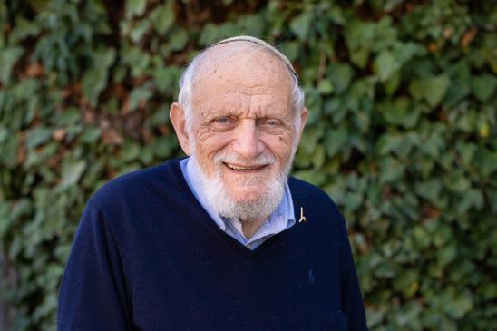 Hillel Furstenberg: Abel Prize winner 2020. Photo: Yosef Adest/Hebrew University