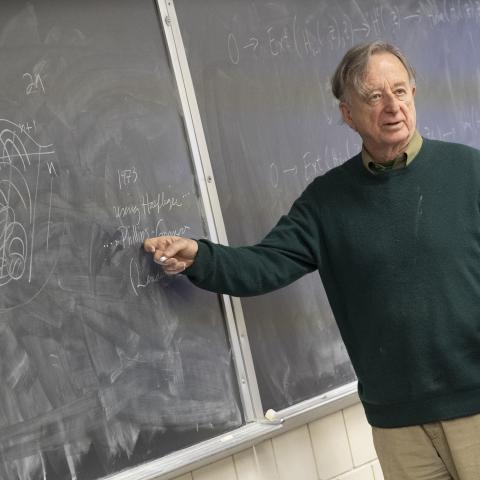 Dennis Parnell Sullivan. Photo: John Griffin/Stony Brook University