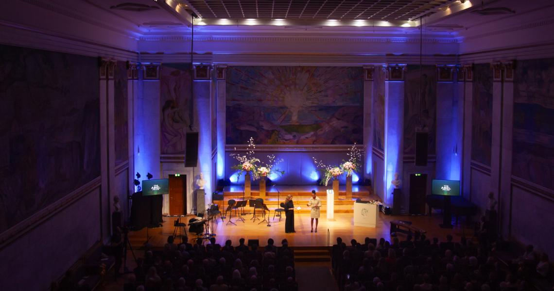 The University Aula, The 2025 Abel Prize Award Ceremony